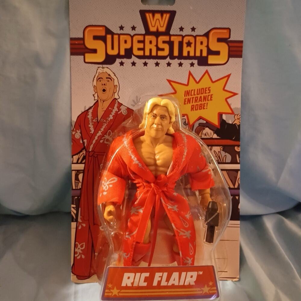 WWE Retro Superstars Action Figures - Mattel Wal-Mart Exclusive, New Unpunched